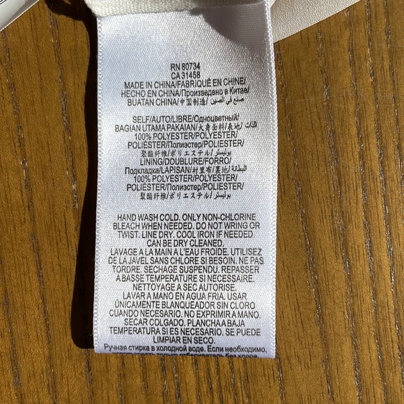 BCBGMaxAzria Geri Sequin Motif Shift Cocktail Dress Size Medium - Picture 7 of 7